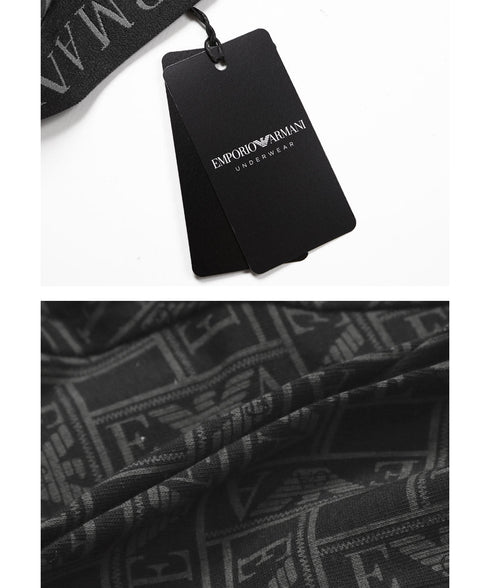 エンポリオ アルマーニ EMPORIO ARMANI ALL OVER LOGO メンズ ボクサーパンツ OUTLET SALE_F cts